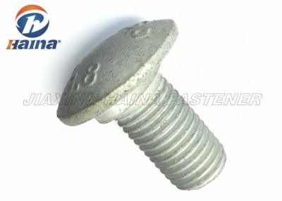 China Hot forging Large Head Plated Coarse Thread Square neck Carriage Bolt for sale
