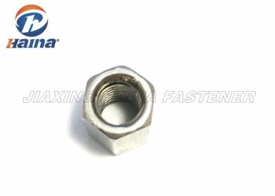 China Carbon Steel Extra Long Nuts M6 - M36 , Hexagon Coupling Nuts Zinc Plated for sale