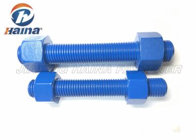 China DIN976 carbon steel Stud Full cutting  all Threaded Rod bolt and nut for sale