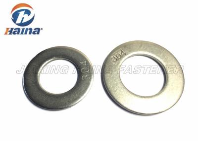 China A2 70 / A4 80 Stainless Steel Flat Washers Plain Finish For Home Decorating for sale