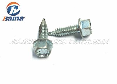 China DIN 7976 Zinc Plated Carbon Steel Hex Head Self Tapping Screws For Automobile for sale