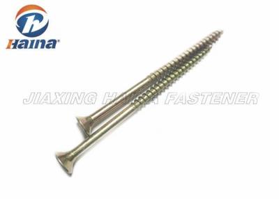 China Flat Head  100mm Length Corrosion Resistance Drywall  Self Tapping Screws for sale