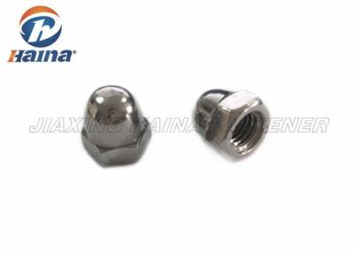 China stainless steel M12 A2 Hex Domed Cap DIN 1587 Acorn Cap Nuts for sale