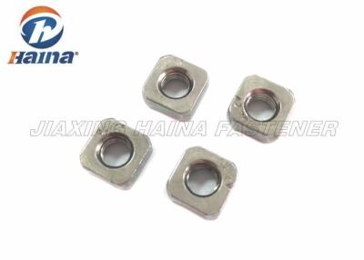 中国 A2 70 M10ステンレス鋼の304個の小さな溝の抵抗の右の正方形ナット 販売のため