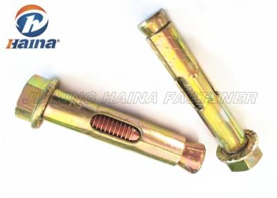 China Medium Duty Expansion Anchor Bolt with Flange Round Hook Head Style for sale
