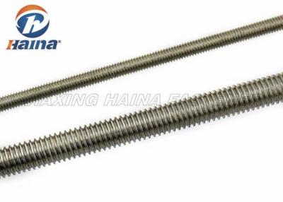 China RUÍDO do comprimento M10 de 1000mm 975 DIN976 Rod inteiramente rosqueado de aço inoxidável à venda