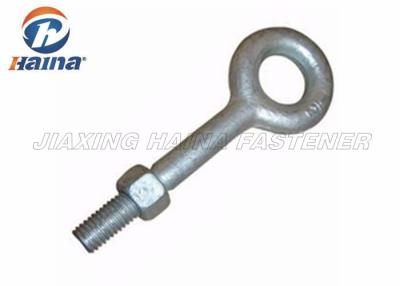 China M24 Carbon Steel Hot Dip Galvanized Hex Head Grade 8.8 Drop Forged Eye Bolt for sale