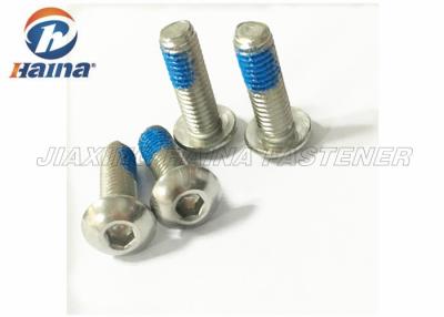China Stainless Steel Hexagon Socket Button Head Screws / Cross Recessed Pan Head Screws With Collar for sale