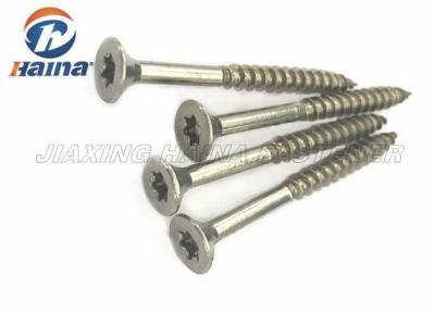China Security Torx Wood Chipboard CSK Flat Head Self Tapping Screws Coarse Half Thread for sale