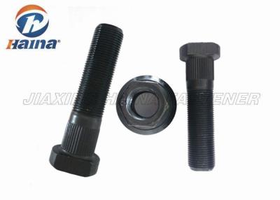 China Auto M22 Truck Front Wheel Hub Bolt with Black Phosphating for Scania for sale