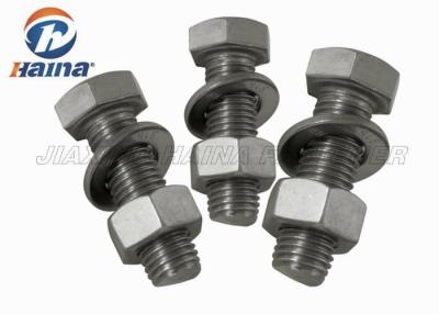 China GB Half Thread Hexagon Head ss304 ss316 M4-M36 Thumb Bolts And nut for sale