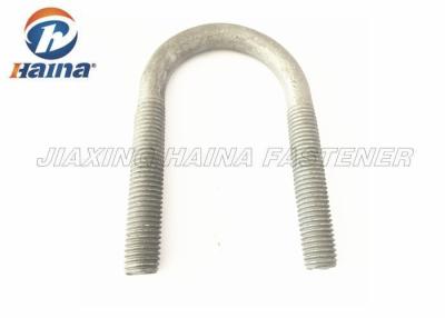 China Carbon Steel Grade 8.8  Hot Dip Galvanized Round Type u Bolts for sale