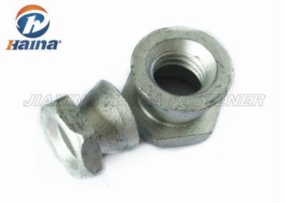 China 4.8 Grade Carbon Steel Hex Head Nuts Hot Dip Galvanized Shear Nuts M10 for sale