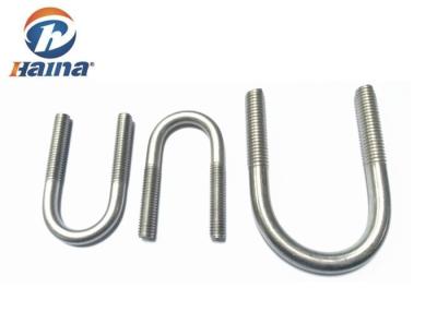 China Semi-Circular / U Shaped Stainless Steel 304 316 Bolts and nuts for sale