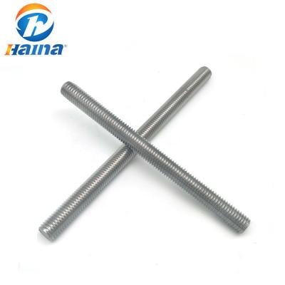 China M4 - M42 B7  Plain Color carbon Steel Rod Galvanized Threaded Rod for sale