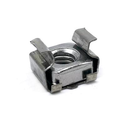 China Stainless Steel 304 316 square lock spring cage nut for electrical box for sale