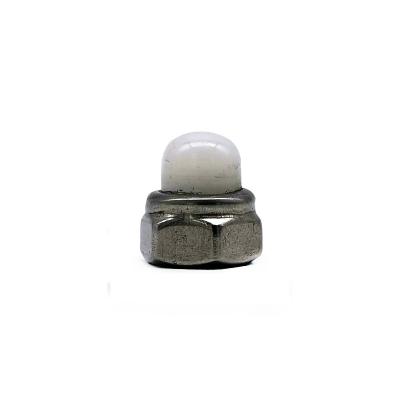 China A2-70 Nylon Cap Metric Heavy Hex Nut Stainless Steel For Building Application for sale