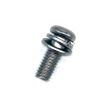 China Steel A2 70 Phillips Drive Slotted Round / Pan Head Machine Screws for sale