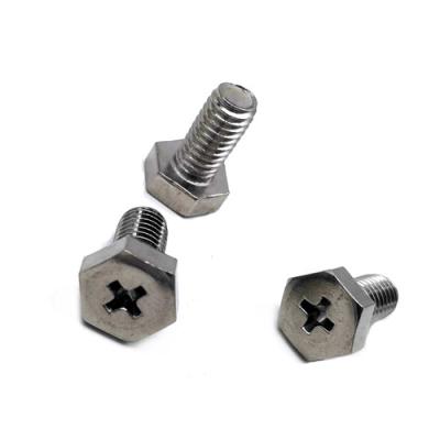 China Stainless Steel 304 316 drive hex /square Head Machine Screws for sale