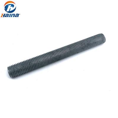 China carbon steel ASTM A193 DIN975 DIN976  HDG Stud Bolt Fully Threaded Rod for sale