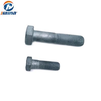 China ASTM A394 / A325 Hex Socket Head Bolt Zinc Plated Surface 2 Inch Length for sale