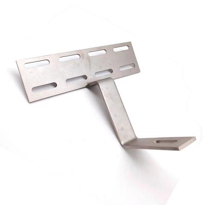 China sandblasting SS304 Solar Panel Roof Hooks For Mounting Structure Bracket for sale