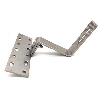 China Sand blasting DIN 603 OEM Solar Mounting Accessories Tile Roof Hook for sale