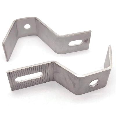 China Aluminium Iron Adjustable 90 Degree Z slotted angle grinder bracket for sale