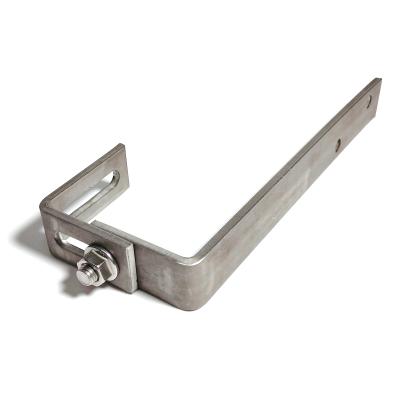 China Slotted Adjustable Flat Angle Heavy Duty Wide Long L Shaped Bracket​ for sale
