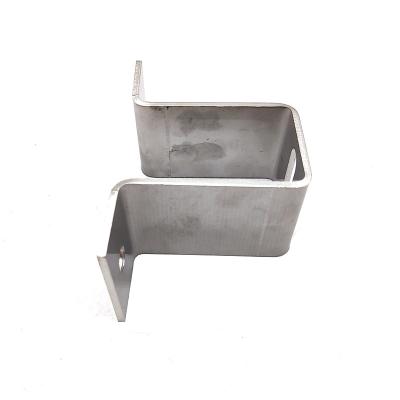 China U Shaped  Anodized aluminum Metal mid clamp For Solar Mounting for sale