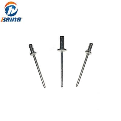China DIN7337 Flat Head Closed End Stainless Steel Aluminum Blind Rivets for sale