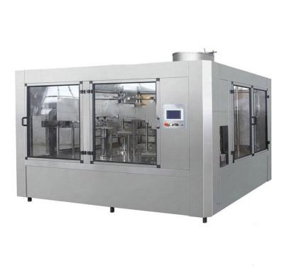 China Touch Screen Control Small Scale Aseptic Milk Filling Line for sale