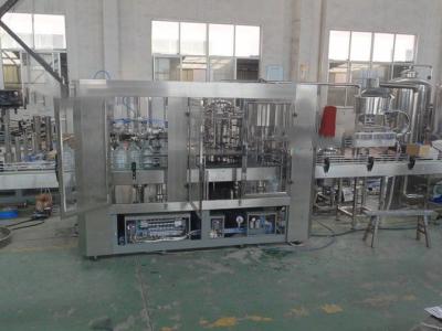 China Monoblock 12 Rinsing Heads 2500 BPH Bottling Equipment for sale