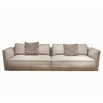 China Los muebles de lujo de la sala de estar del OEM fijan la decoración de acero inoxidable Sofa Couch en venta