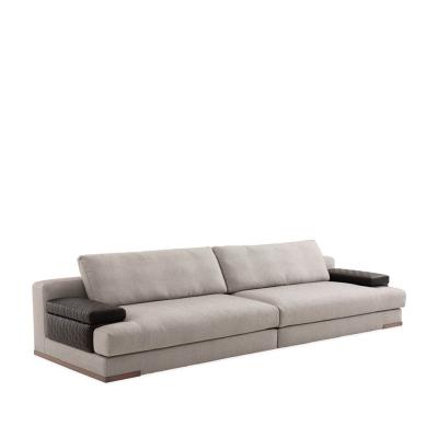 中国 Italian Modern Cloth Upholstered Sofa Set Luxury Living Room Furniture Sets 販売のため