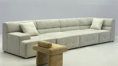 China Modern Style Living Room Sectional Sofas Thick Fabrics Luxury Furniture for sale