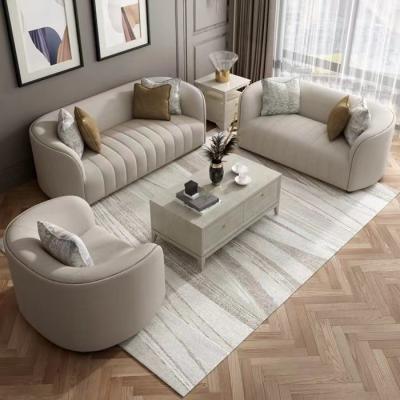China Contemporary C Shaped Reclining Luxury Living Room Furniture Sets Sofa for sale