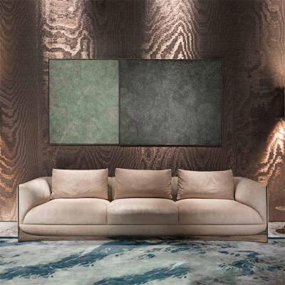 China Sistemas de lujo modernos helados de los muebles de la sala de estar del sofá los 0.9x0.8m del paño en venta