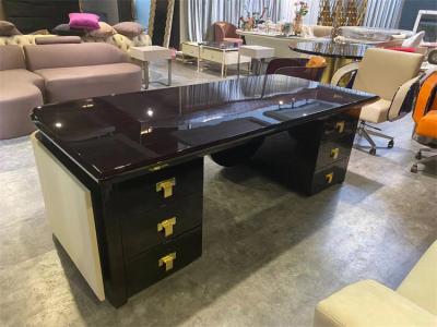 China 2x0.76m Computer Office Table And Chair Combo Marble for sale