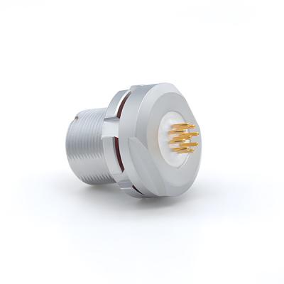 China Female Connector Receptacle Electrical Vacuum Seal Type With Solder Termination for sale