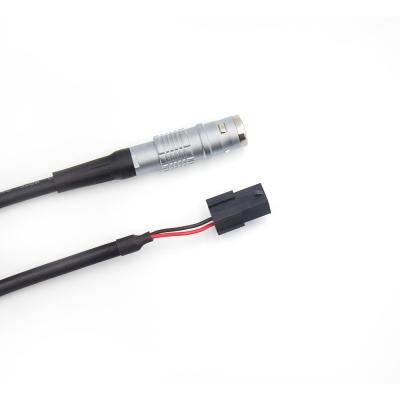 China Customized Push Pull Cable Assembly Connector 0K Series 6 Pin Power Cord IP68 for sale