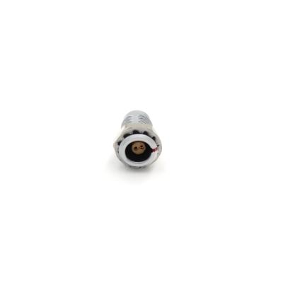 China conector circular miniatura 10A 2 Pin Female Push Pull Socket IP50 de la serie 0B en venta