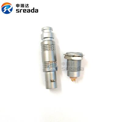 China TFA.0S.305 IP50 Miniature Circular Connector Push Pull Male Electrical Connector for sale