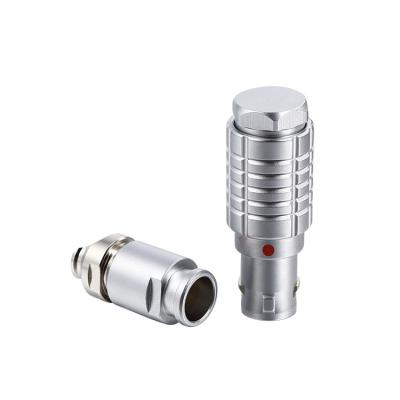 China 3 Pin To 7 Pin Male Quick Connector B Series SRD.THG.1B.304 Elbow 90 Degree Plug Connector for sale