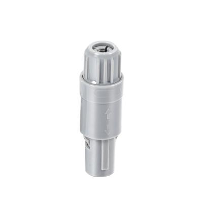 China SRD. PLG PAG 1P Circular Plastic Connector 3 4 5 pin Medical Push Pull Connector for sale
