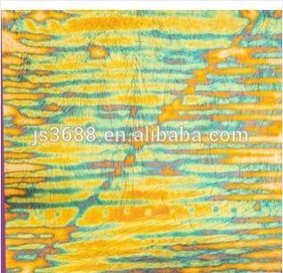 China Italy variegated leaf Color Foil14*14 CM with soft temper for Glass Decorative film (JSC-21) for sale