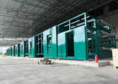 China Túnel de grande volume e secador de correia contínua secadores de banda industrial de camada única à venda