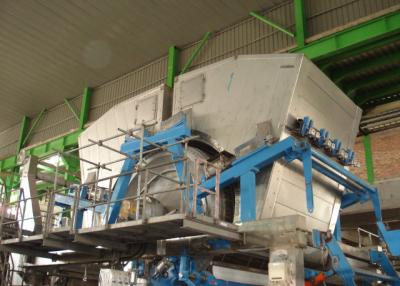 China Máquina de papel higiénico de alta velocidad con sistema de ventilación Yankee Hood de acero inoxidable en venta