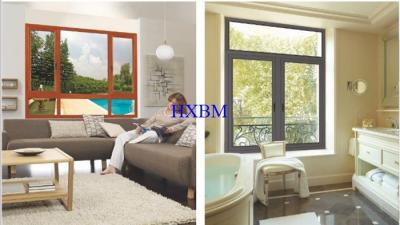 China Nice View Commercial Aluminium Windows , Grey Aluminium Double Glazed Windows for sale