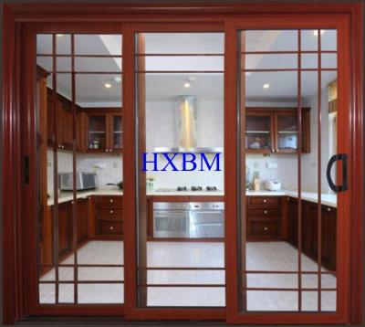 China European Style Aluminum Sliding Doors Good Wind Pressure Resistance For Luxury Villas for sale